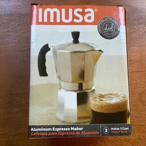 Imusa Aluminum Espresso Coffee Maker